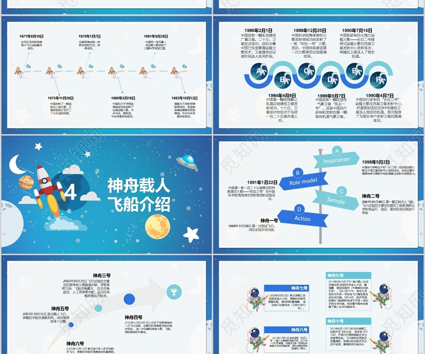 航天PPT模板助力梦想起航，免费下载，探索太空之旅